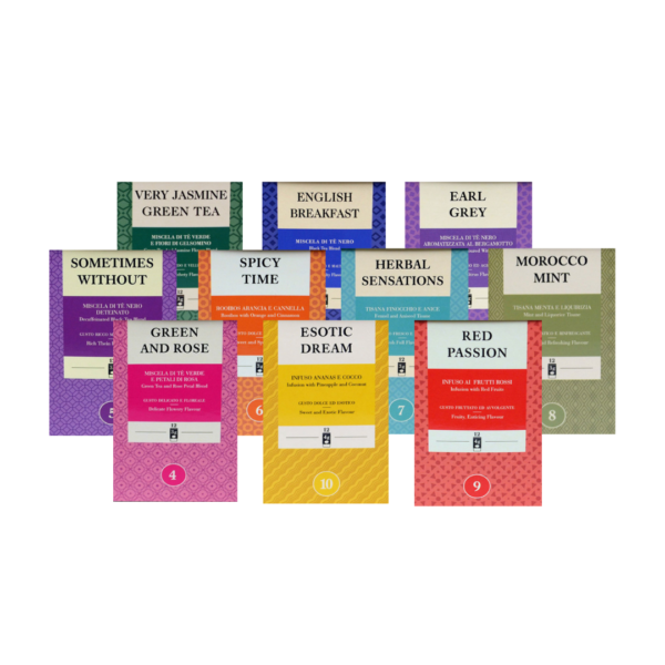 Paquete de Tés, Diemme Collezione D´Te, 10 variedades